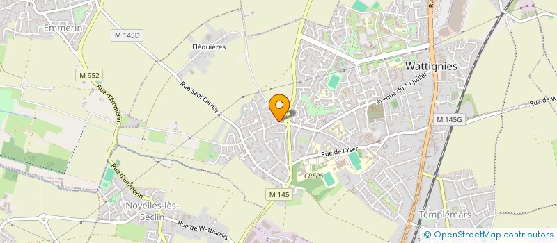 localisation de l'entreprise MONSIEUR ALEXIS MAILLARD  WATTIGNIES