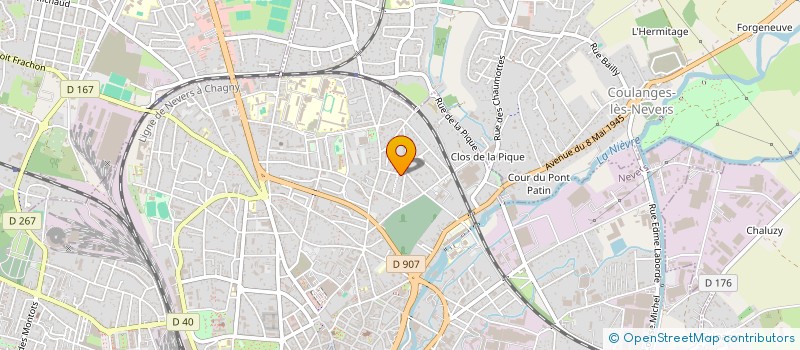 localisation de l'entreprise MONSIEUR ALEXIS MANHOULI à NEVERS
