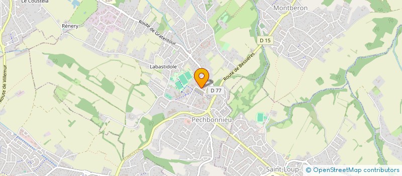 localisation de l'entreprise MONSIEUR ALEXIS MANNONE  PECHBONNIEU