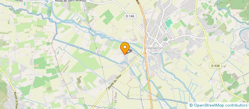 localisation de l'entreprise MONSIEUR ALEXIS MANUEL MICHEL MENDES  VELLERON