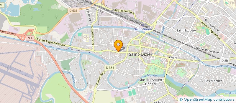 localisation de l'entreprise MONSIEUR ALEXIS MARCHAND à SAINT-DIZIER