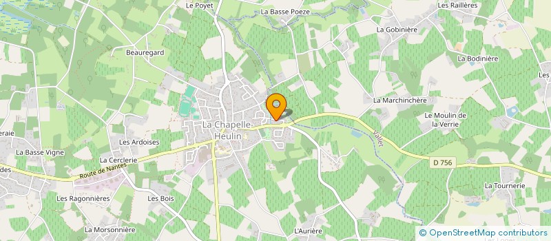 localisation de l'entreprise MONSIEUR ALEXIS MARCHAND  LA CHAPELLE-HEULIN