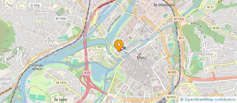 localisation de l'entreprise MONSIEUR ALEXIS MARCHAND  METZ