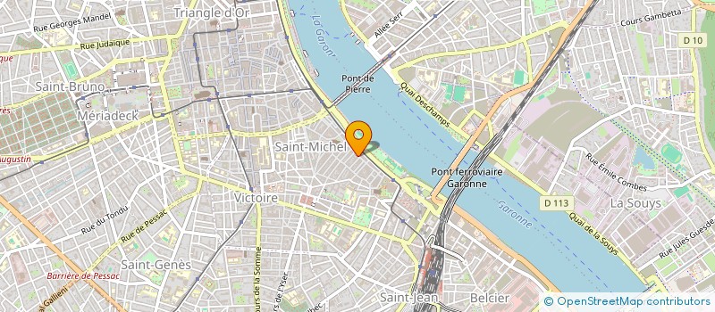 localisation de l'entreprise MONSIEUR ALEXIS MAREC  BORDEAUX