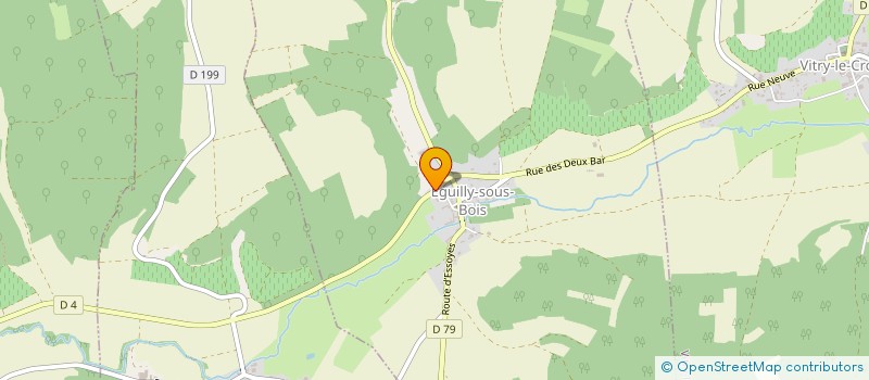 localisation de l'entreprise MONSIEUR ALEXIS MARGUENOT  EGUILLY-SOUS-BOIS