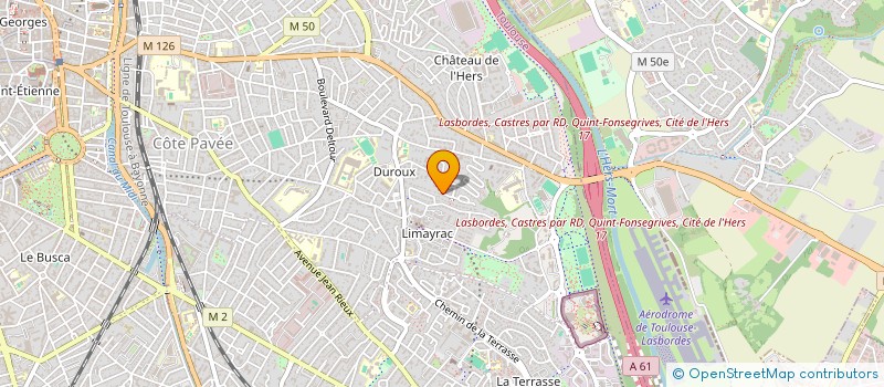 localisation de l'entreprise MONSIEUR ALEXIS MARTIN à TOULOUSE