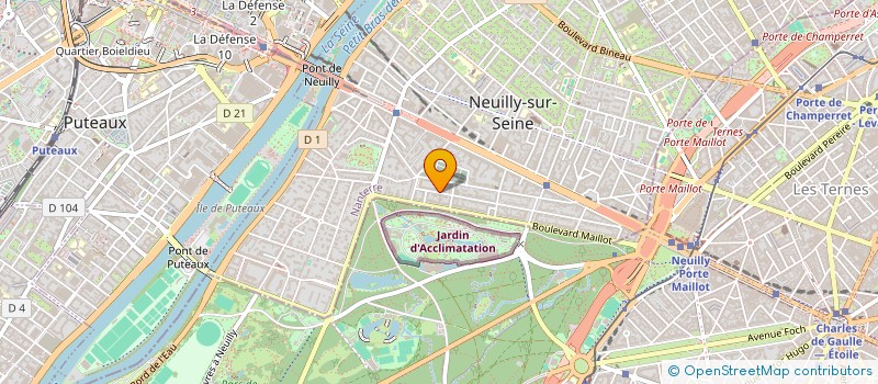 localisation de l'entreprise MONSIEUR ALEXIS MARTIN à NEUILLY-SUR-SEINE