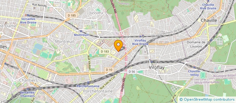 localisation de l'entreprise MONSIEUR ALEXIS MARTIN à VERSAILLES