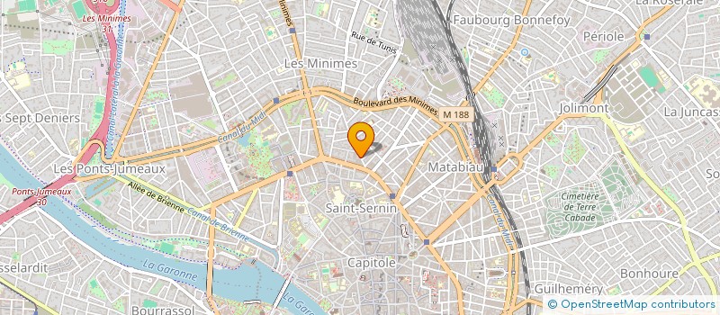 localisation de l'entreprise MONSIEUR ALEXIS MARTINEZ  TOULOUSE