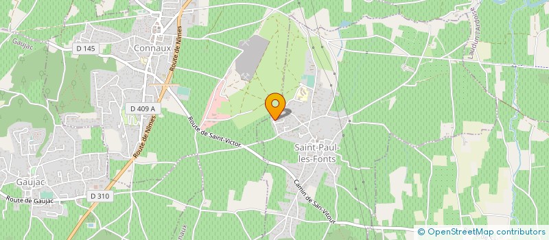 localisation de l'entreprise MONSIEUR ALEXIS MARTINEZ  SAINT-PAUL-LES-FONTS