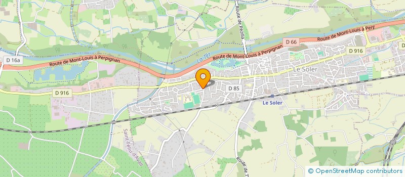 localisation de l'entreprise MONSIEUR ALEXIS MASCLE  LE SOLER