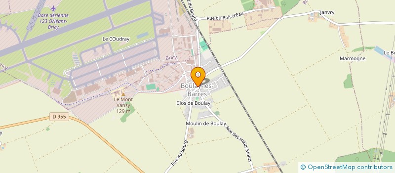 localisation de l'entreprise MONSIEUR ALEXIS MATEO  BOULAY-LES-BARRES