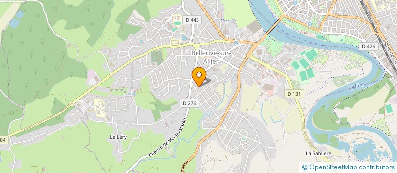 localisation de l'entreprise MONSIEUR ALEXIS MATHIEU à BELLERIVE-SUR-ALLIER