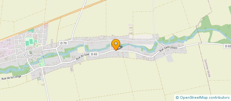 localisation de l'entreprise MONSIEUR ALEXIS MATHIEU  COURTISOLS