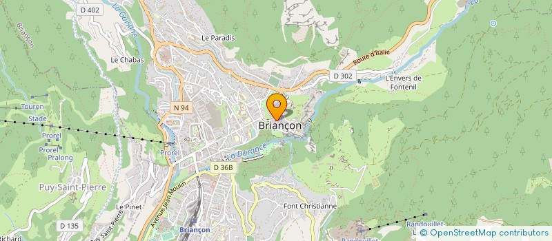 localisation de l'entreprise MONSIEUR ALEXIS MATHURIN à BRIANCON