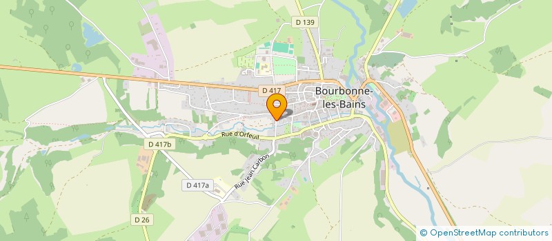 localisation de l'entreprise MONSIEUR ALEXIS MATHYS à BOURBONNE-LES-BAINS