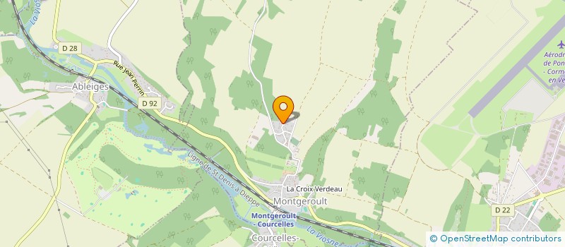 localisation de l'entreprise MONSIEUR ALEXIS MAUBOUSSIN  MONTGEROULT