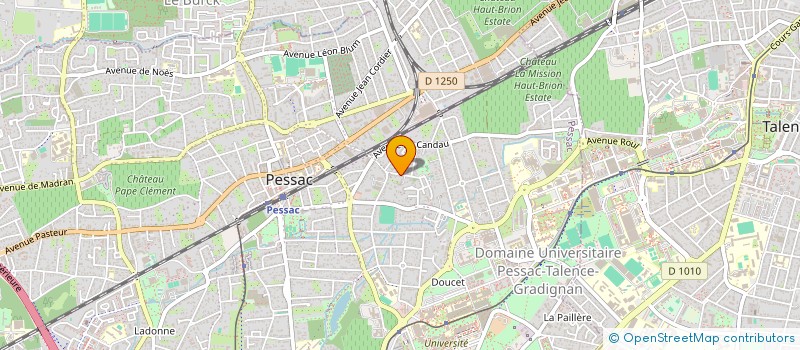 localisation de l'entreprise MONSIEUR ALEXIS MAURICE à PESSAC