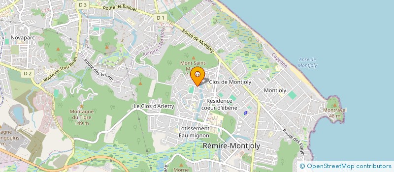 localisation de l'entreprise MONSIEUR ALEXIS MAZOYER  COLMAR