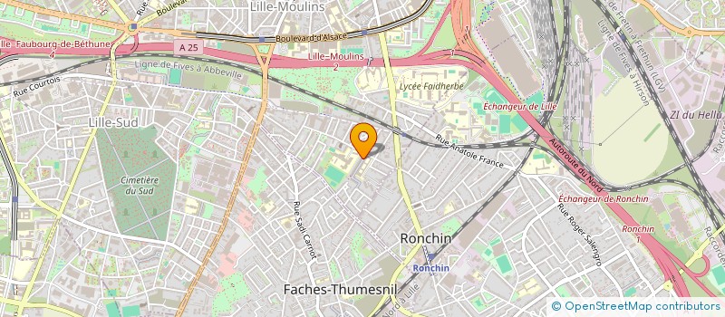 localisation de l'entreprise MONSIEUR ALEXIS MECHOUEK à LILLE