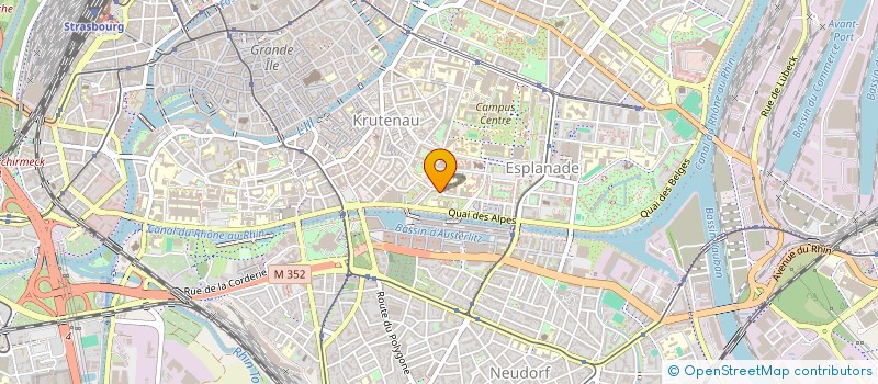 localisation de l'entreprise MONSIEUR ALEXIS MEISTER à STRASBOURG