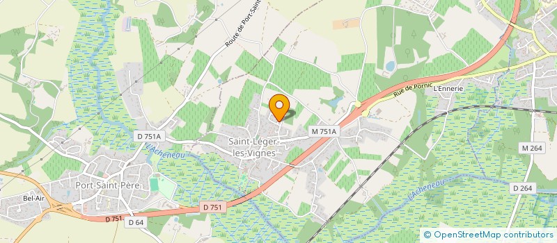 localisation de l'entreprise MONSIEUR ALEXIS MENCLE  SAINT-LEGER-LES-VIGNES