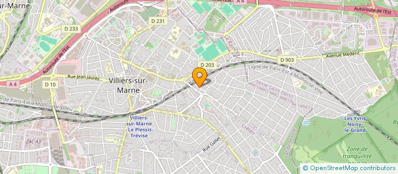 localisation de l'entreprise MONSIEUR ALEXIS MENDES  VILLIERS-SUR-MARNE