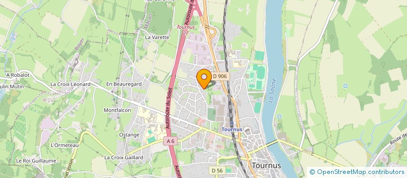 localisation de l'entreprise MONSIEUR ALEXIS MENZAGO à TOURNUS