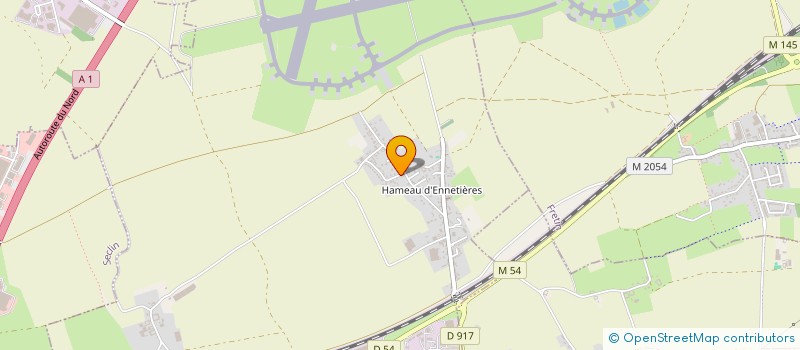 localisation de l'entreprise MONSIEUR ALEXIS MERIAUX  AVELIN