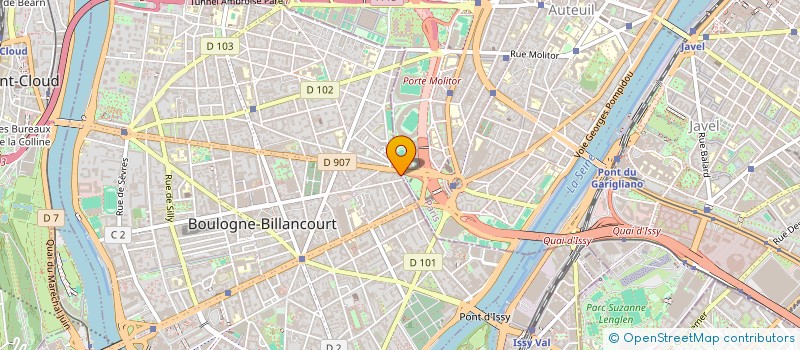 localisation de l'entreprise MONSIEUR ALEXIS METIVIER  PARIS