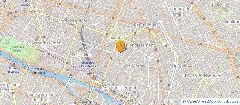 localisation de l'entreprise MONSIEUR ALEXIS METRA  PARIS