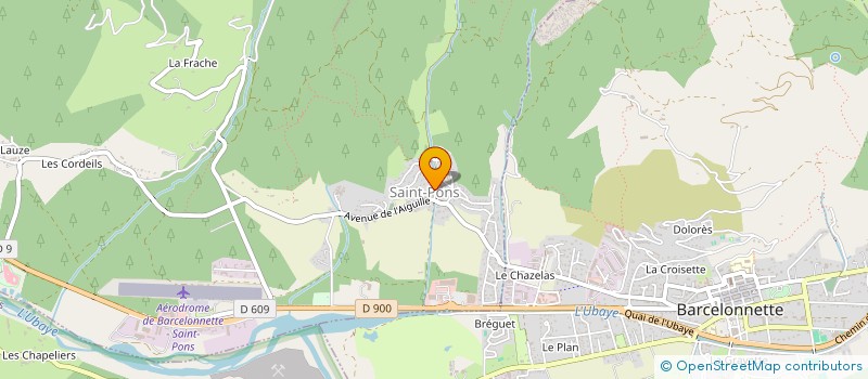 localisation de l'entreprise MONSIEUR ALEXIS MEURICE  SAINT-PONS