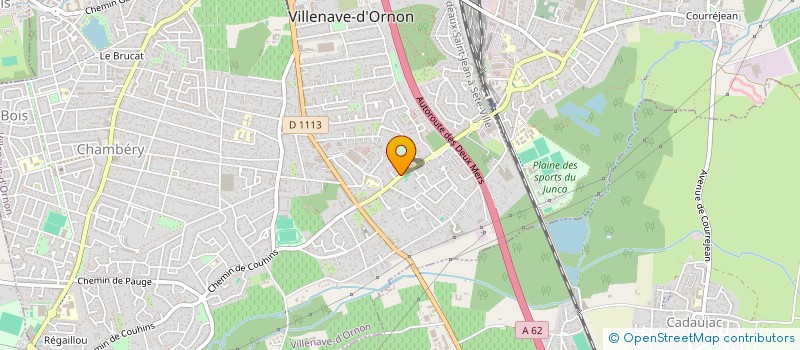 localisation de l'entreprise MONSIEUR ALEXIS MHEDHBI  VILLENAVE-D'ORNON