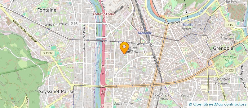 localisation de l'entreprise MONSIEUR ALEXIS MIARA à GRENOBLE