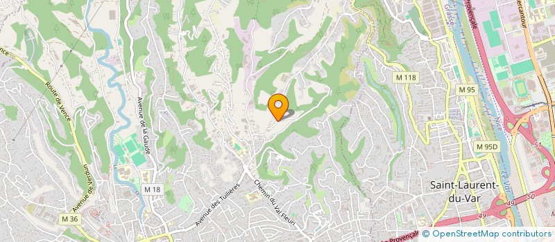 localisation de l'entreprise MONSIEUR ALEXIS MICHAUT  CAGNES-SUR-MER