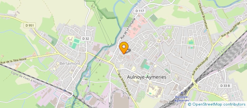 localisation de l'entreprise MONSIEUR ALEXIS MICHEL à AULNOYE-AYMERIES
