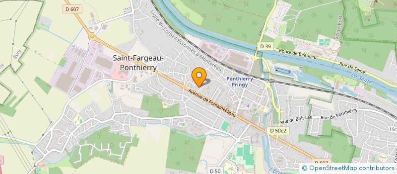 localisation de l'entreprise MONSIEUR ALEXIS MICHON  SAINT-FARGEAU-PONTHIERRY