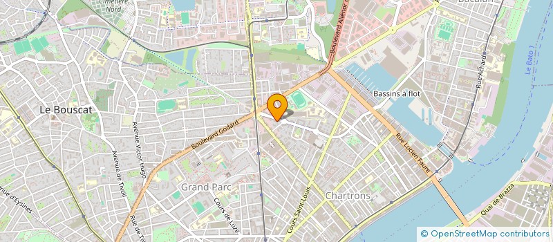 localisation de l'entreprise MONSIEUR ALEXIS MIDY  BORDEAUX