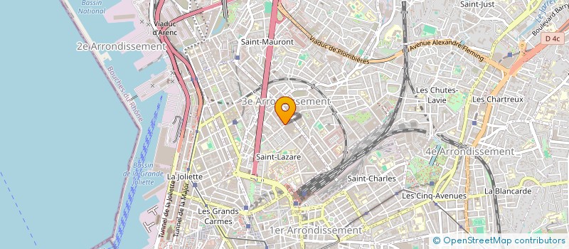localisation de l'entreprise MONSIEUR ALEXIS MIGLIORE à MARSEILLE