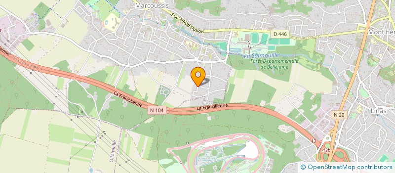 localisation de l'entreprise MONSIEUR ALEXIS MILAKIS à MARCOUSSIS