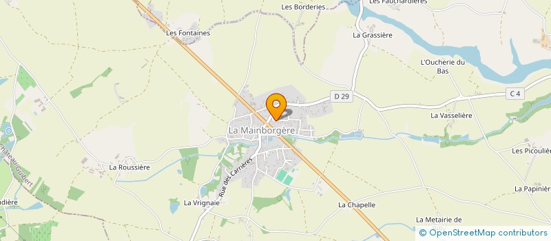 localisation de l'entreprise MONSIEUR ALEXIS MILLET  CHATEAU-GUIBERT