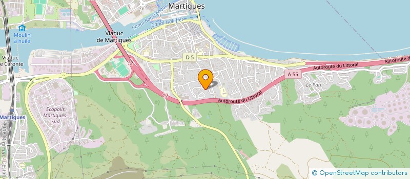 localisation de l'entreprise MONSIEUR ALEXIS MINGAM à MARTIGUES