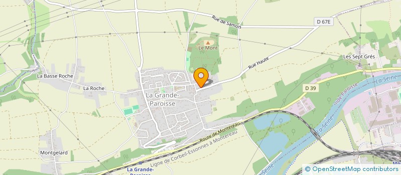 localisation de l'entreprise MONSIEUR ALEXIS MOHAMADI  LA GRANDE-PAROISSE