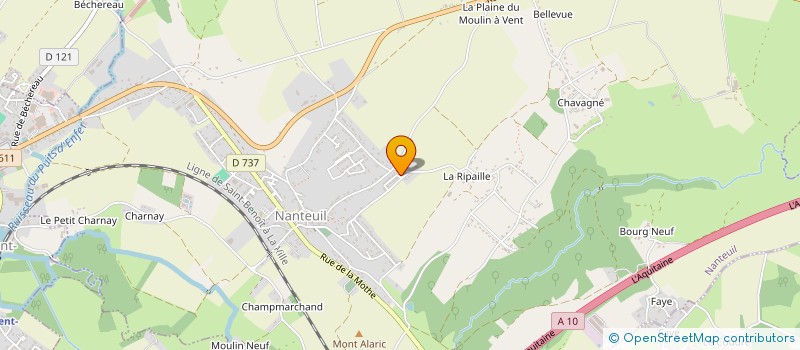 localisation de l'entreprise MONSIEUR ALEXIS MOLAC à NANTEUIL