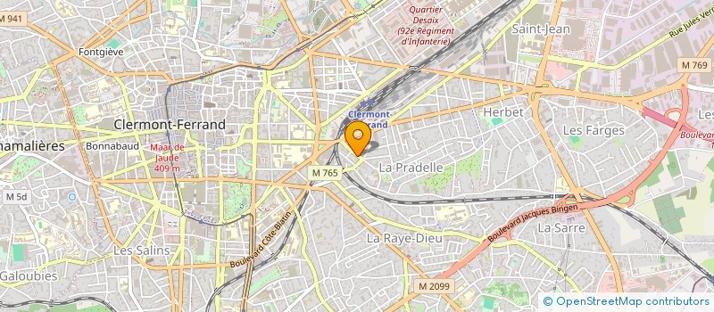 localisation de l'entreprise MONSIEUR ALEXIS MOLDAS  CLERMONT-FERRAND