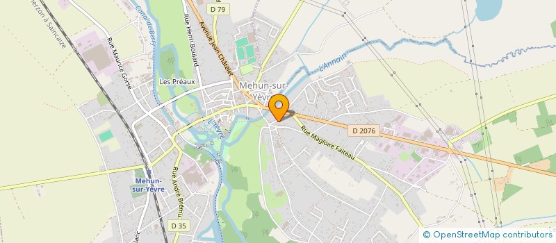 localisation de l'entreprise MONSIEUR ALEXIS MONTERO  MEHUN-SUR-YEVRE