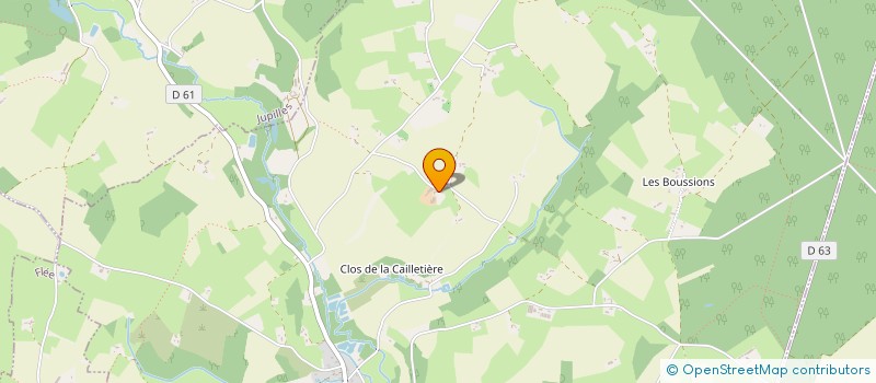 localisation de l'entreprise MONSIEUR ALEXIS MORANCAIS  THOIRE SUR DINAN