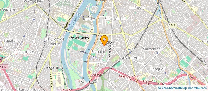 localisation de l'entreprise MONSIEUR ALEXIS MORENO à TOULOUSE