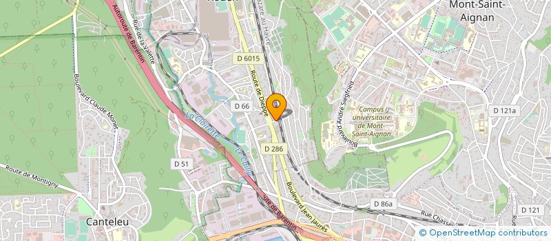 localisation de l'entreprise MONSIEUR ALEXIS MORISSE  DEVILLE-LES-ROUEN