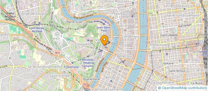 localisation de l'entreprise MONSIEUR ALEXIS MORRIER  LYON